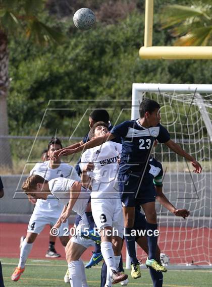 Thumbnail 3 in Sylmar @ Servite (CIF SoCal Regional D2 Final) photogallery.