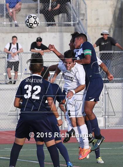 Thumbnail 2 in Sylmar @ Servite (CIF SoCal Regional D2 Final) photogallery.