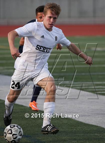 Thumbnail 3 in Sylmar @ Servite (CIF SoCal Regional D2 Final) photogallery.