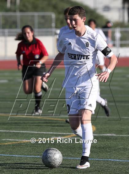 Thumbnail 2 in Sylmar @ Servite (CIF SoCal Regional D2 Final) photogallery.