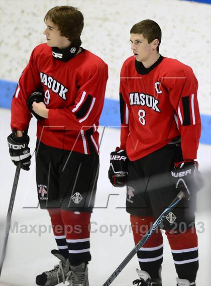 Thumbnail 3 in Masuk vs. Newington/Berlin/Manchester (CIAC Division III Semifinal) photogallery.