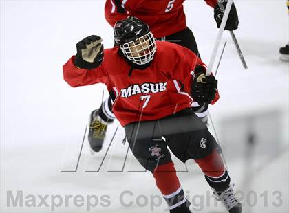 Thumbnail 3 in Masuk vs. Newington/Berlin/Manchester (CIAC Division III Semifinal) photogallery.