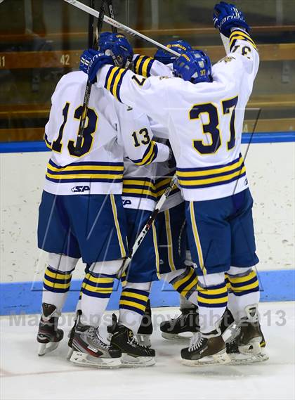 Thumbnail 3 in Masuk vs. Newington/Berlin/Manchester (CIAC Division III Semifinal) photogallery.