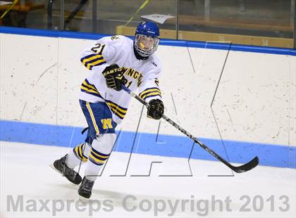 Thumbnail 3 in Masuk vs. Newington/Berlin/Manchester (CIAC Division III Semifinal) photogallery.