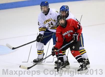 Thumbnail 1 in Masuk vs. Newington/Berlin/Manchester (CIAC Division III Semifinal) photogallery.