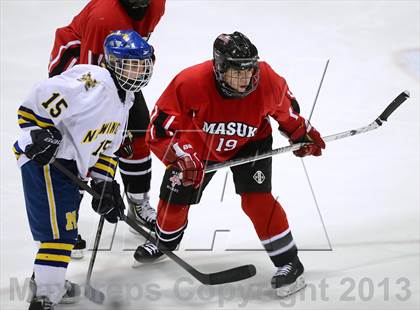 Thumbnail 1 in Masuk vs. Newington/Berlin/Manchester (CIAC Division III Semifinal) photogallery.