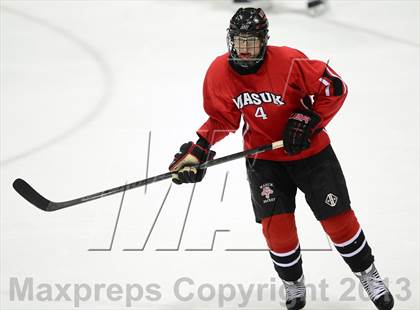 Thumbnail 3 in Masuk vs. Newington/Berlin/Manchester (CIAC Division III Semifinal) photogallery.