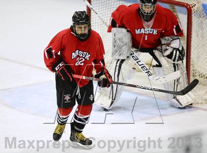 Thumbnail 3 in Masuk vs. Newington/Berlin/Manchester (CIAC Division III Semifinal) photogallery.