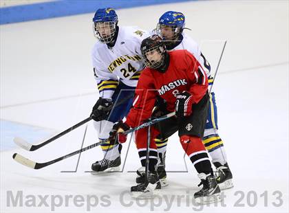 Thumbnail 2 in Masuk vs. Newington/Berlin/Manchester (CIAC Division III Semifinal) photogallery.