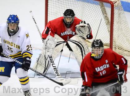 Thumbnail 1 in Masuk vs. Newington/Berlin/Manchester (CIAC Division III Semifinal) photogallery.