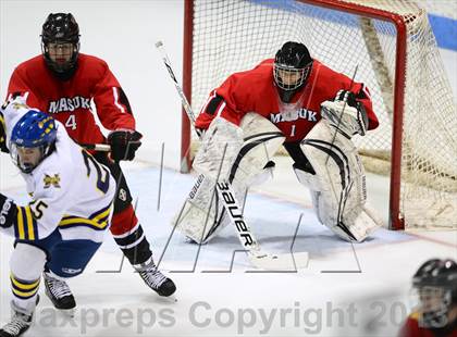 Thumbnail 2 in Masuk vs. Newington/Berlin/Manchester (CIAC Division III Semifinal) photogallery.