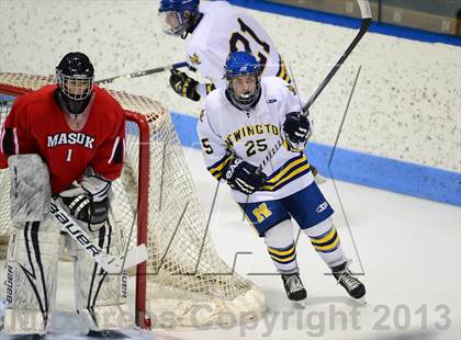 Thumbnail 2 in Masuk vs. Newington/Berlin/Manchester (CIAC Division III Semifinal) photogallery.