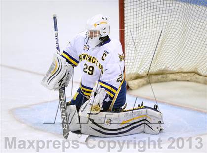 Thumbnail 3 in Masuk vs. Newington/Berlin/Manchester (CIAC Division III Semifinal) photogallery.