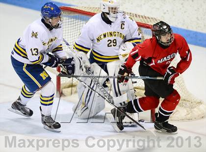 Thumbnail 2 in Masuk vs. Newington/Berlin/Manchester (CIAC Division III Semifinal) photogallery.