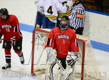 Thumbnail 3 in Masuk vs. Newington/Berlin/Manchester (CIAC Division III Semifinal) photogallery.
