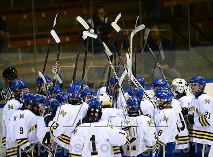 Thumbnail 3 in Masuk vs. Newington/Berlin/Manchester (CIAC Division III Semifinal) photogallery.