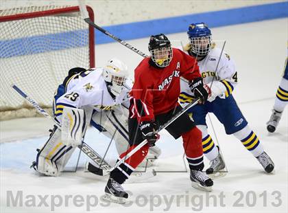 Thumbnail 3 in Masuk vs. Newington/Berlin/Manchester (CIAC Division III Semifinal) photogallery.