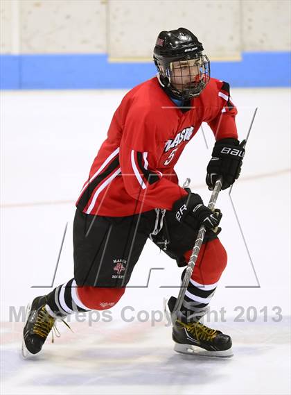 Thumbnail 3 in Masuk vs. Newington/Berlin/Manchester (CIAC Division III Semifinal) photogallery.