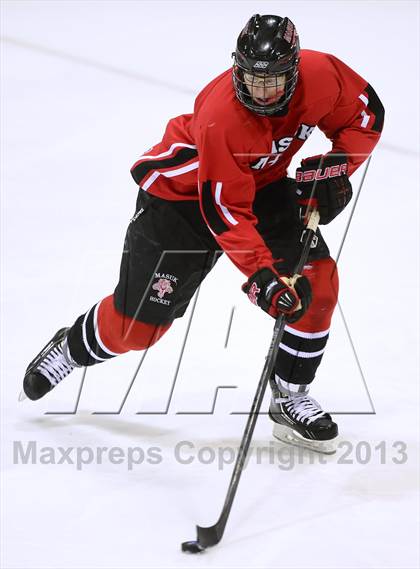 Thumbnail 2 in Masuk vs. Newington/Berlin/Manchester (CIAC Division III Semifinal) photogallery.
