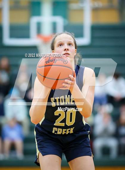 Thumbnail 1 in Stoney Creek vs. Lake Orion (MHSAA District Semifinal) photogallery.