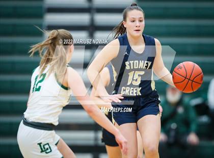Thumbnail 2 in Stoney Creek vs. Lake Orion (MHSAA District Semifinal) photogallery.