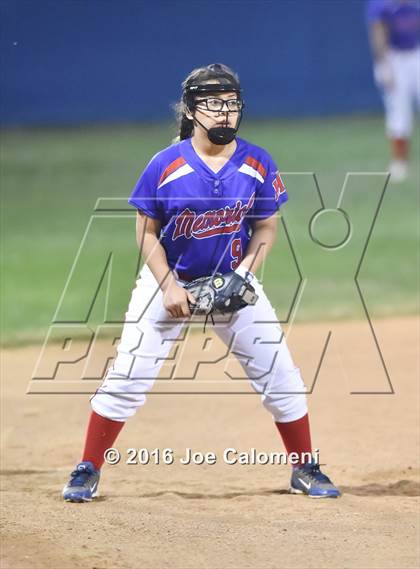 Thumbnail 2 in San Antonio Memorial vs McCollum (South San Tournament) photogallery.