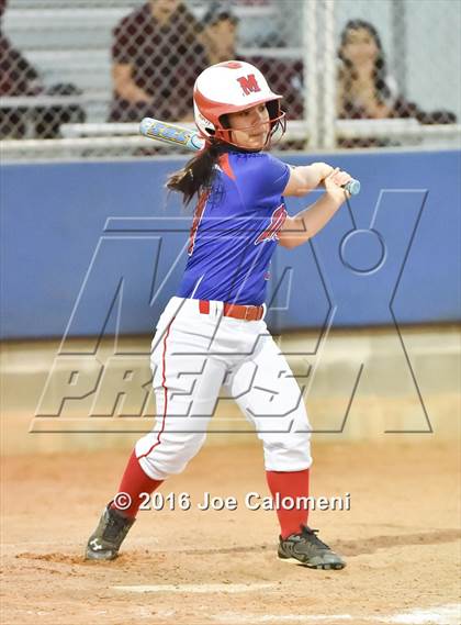 Thumbnail 3 in San Antonio Memorial vs McCollum (South San Tournament) photogallery.