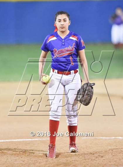 Thumbnail 3 in San Antonio Memorial vs McCollum (South San Tournament) photogallery.