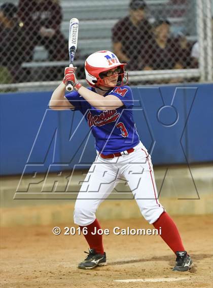Thumbnail 3 in San Antonio Memorial vs McCollum (South San Tournament) photogallery.