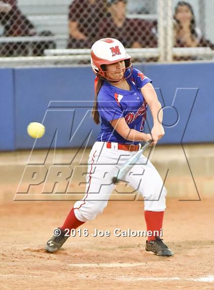 Thumbnail 2 in San Antonio Memorial vs McCollum (South San Tournament) photogallery.