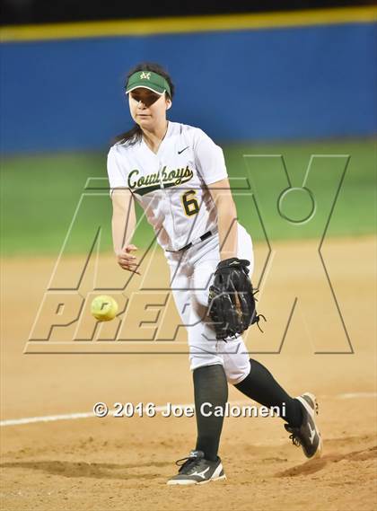 Thumbnail 3 in San Antonio Memorial vs McCollum (South San Tournament) photogallery.