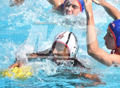Thumbnail 3 in Palos Verdes vs. Los Alamitos  (South Coast Tournament) photogallery.