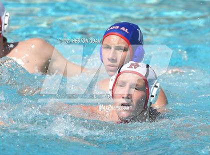 Thumbnail 3 in Palos Verdes vs. Los Alamitos  (South Coast Tournament) photogallery.