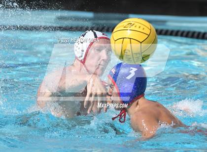Thumbnail 3 in Palos Verdes vs. Los Alamitos  (South Coast Tournament) photogallery.