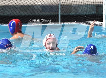 Thumbnail 3 in Palos Verdes vs. Los Alamitos  (South Coast Tournament) photogallery.