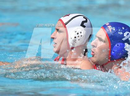 Thumbnail 3 in Palos Verdes vs. Los Alamitos  (South Coast Tournament) photogallery.