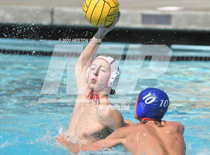 Thumbnail 3 in Palos Verdes vs. Los Alamitos  (South Coast Tournament) photogallery.