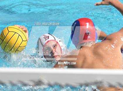 Thumbnail 2 in Palos Verdes vs. Los Alamitos  (South Coast Tournament) photogallery.