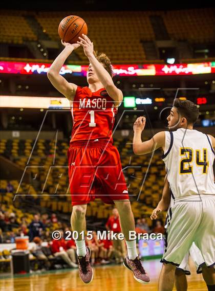 Thumbnail 1 in Arlington Catholic @ Masconomet Regional (Good Sports TD Garden Invitational) photogallery.