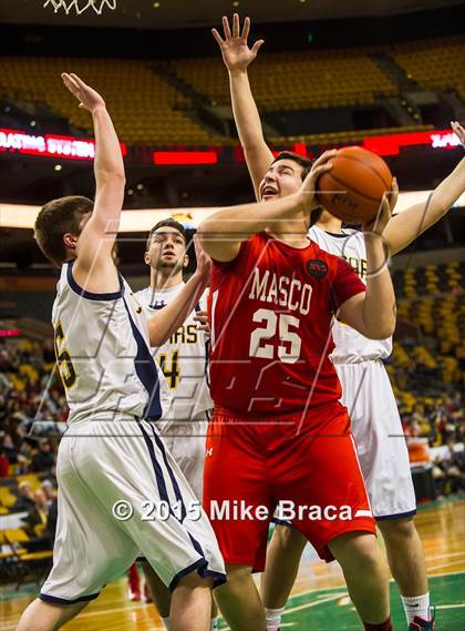 Thumbnail 1 in Arlington Catholic @ Masconomet Regional (Good Sports TD Garden Invitational) photogallery.