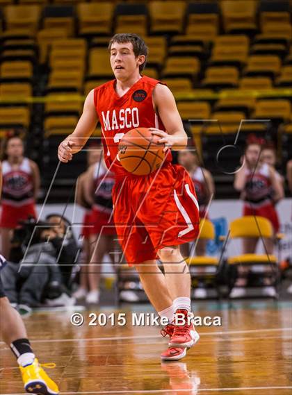 Thumbnail 3 in Arlington Catholic @ Masconomet Regional (Good Sports TD Garden Invitational) photogallery.