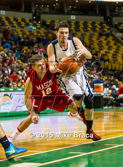 Thumbnail 3 in Arlington Catholic @ Masconomet Regional (Good Sports TD Garden Invitational) photogallery.