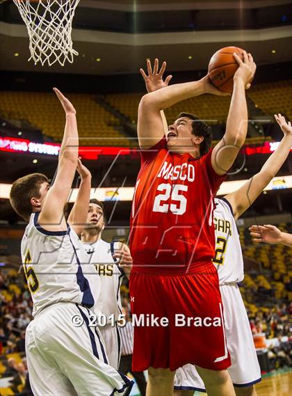Thumbnail 2 in Arlington Catholic @ Masconomet Regional (Good Sports TD Garden Invitational) photogallery.