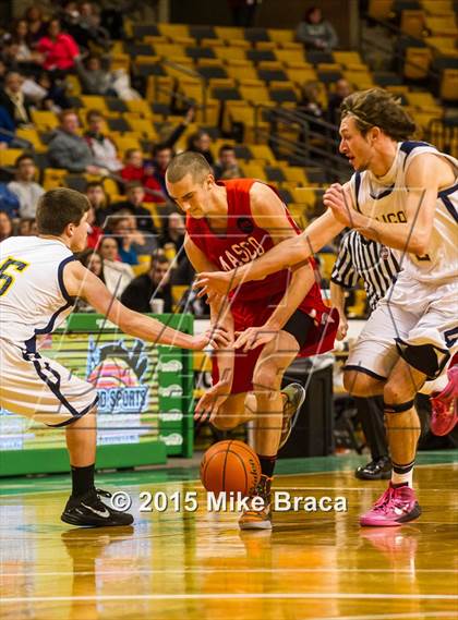 Thumbnail 3 in Arlington Catholic @ Masconomet Regional (Good Sports TD Garden Invitational) photogallery.