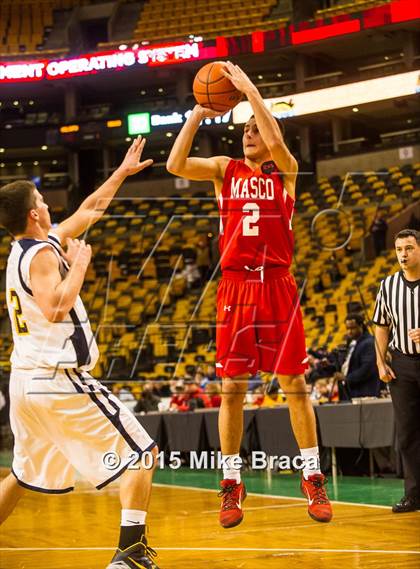 Thumbnail 2 in Arlington Catholic @ Masconomet Regional (Good Sports TD Garden Invitational) photogallery.