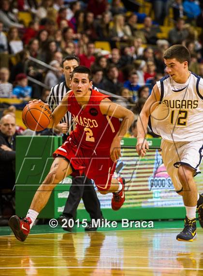 Thumbnail 3 in Arlington Catholic @ Masconomet Regional (Good Sports TD Garden Invitational) photogallery.