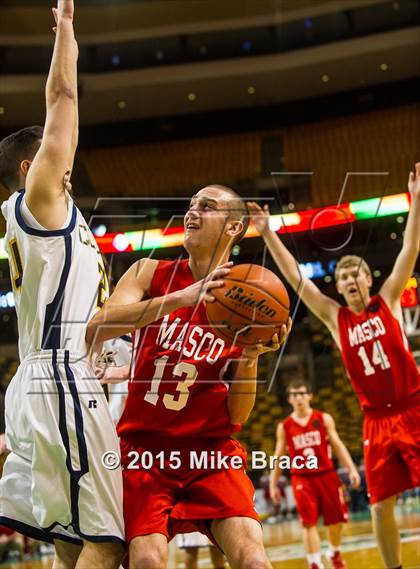 Thumbnail 1 in Arlington Catholic @ Masconomet Regional (Good Sports TD Garden Invitational) photogallery.