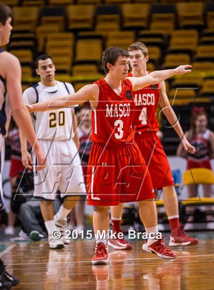 Thumbnail 1 in Arlington Catholic @ Masconomet Regional (Good Sports TD Garden Invitational) photogallery.