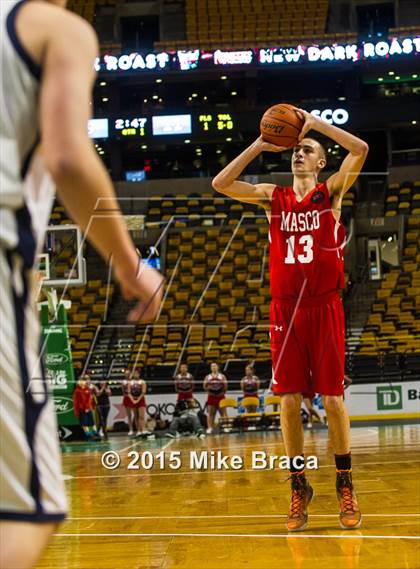 Thumbnail 3 in Arlington Catholic @ Masconomet Regional (Good Sports TD Garden Invitational) photogallery.