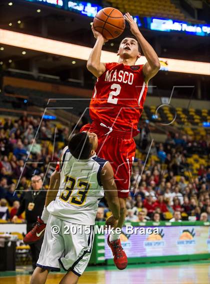 Thumbnail 3 in Arlington Catholic @ Masconomet Regional (Good Sports TD Garden Invitational) photogallery.